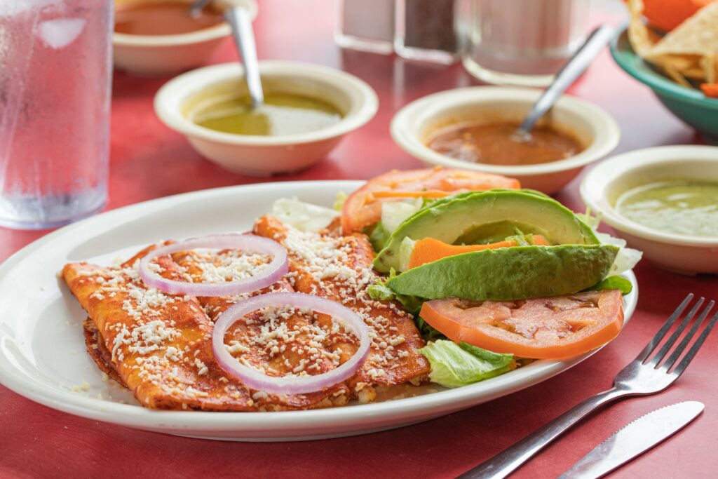 traditional Mexican breakfasts ready to serve at home